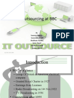 IT Outsourcing at BBC