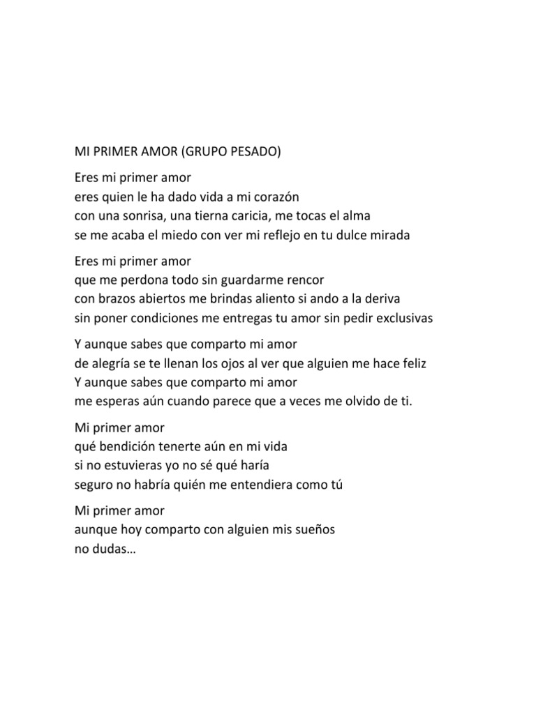 Mi Primer Amor PDF