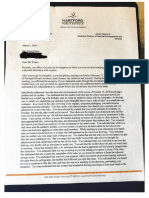 FRAZER EXONERATION LETTERS