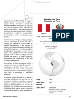 Peru – Wikipédia, A Enciclopédia Livre