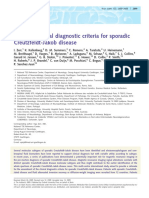 6 - Updated Clinical Diagnostic Criteria For Sporadic Creutzfeldt-Jakob Disease