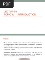 POF Lecture-1 (Finance)