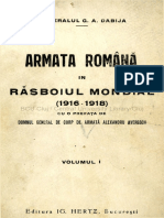 Armata României Dabija PDF