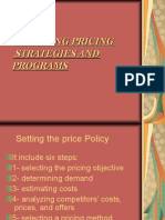 Designing Pricing