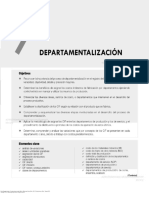 Fundamentos de Costos Departamentalización PDF