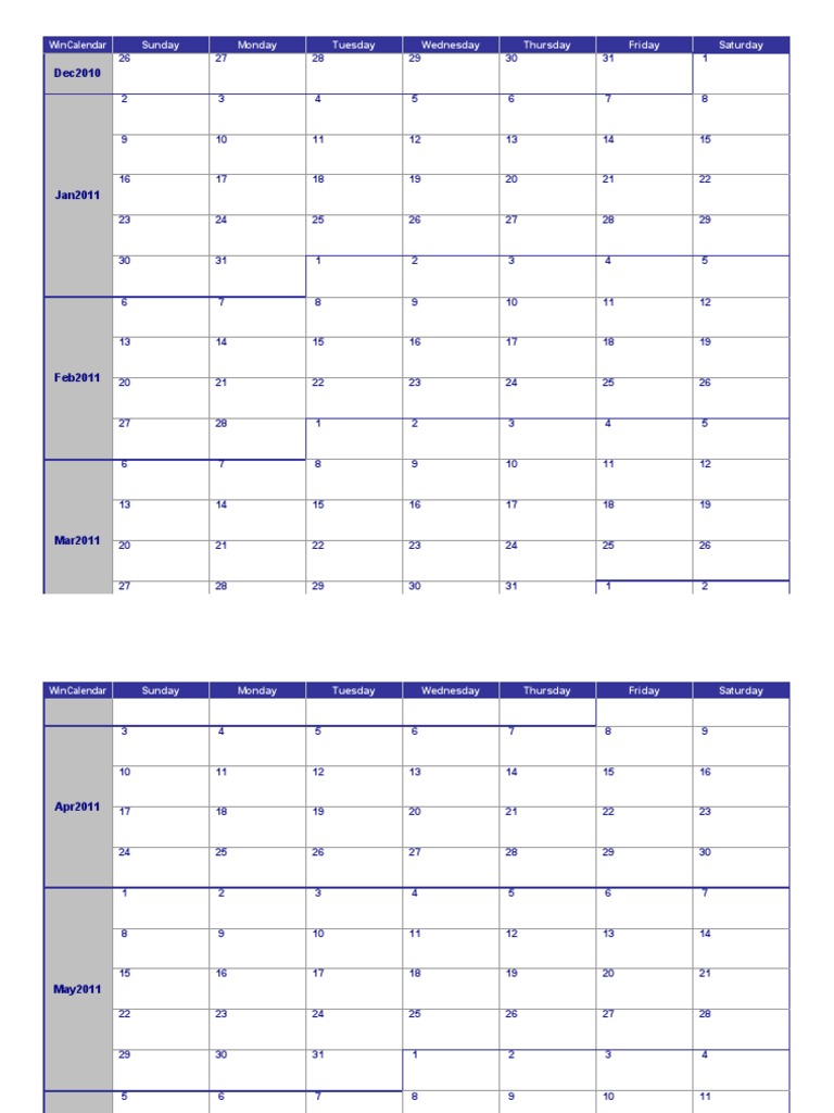 Sunday Monday Tuesday Wednesday Thursday Friday Saturday: Wincalendar | PDF  | Sports