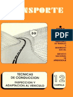Cartilla 12 Tecnicas Conduccion PDF