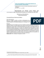 artículo, la falta de administración de tiempo....pdf