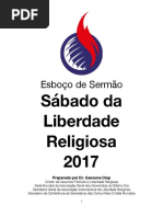 Sermao Sabado Da Liberdade Religiosa 2017