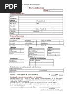 Ficha Inscrição S.to .P.