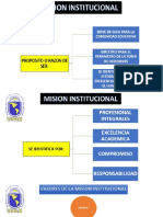 Mision y Vision Institucional-Universidad Panamericana El Salvador