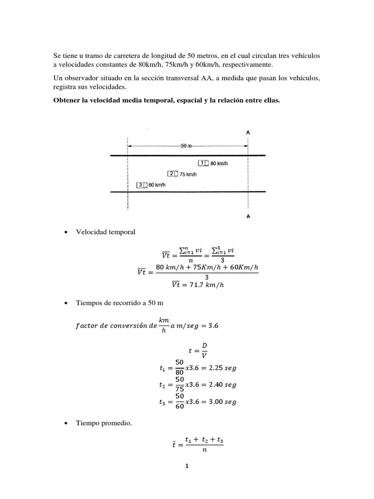Velocidad Ingeniería de Transito | PDF | Naturaleza | Naturaleza