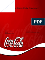Project On Coca-Cola Company: Strategic Marketing