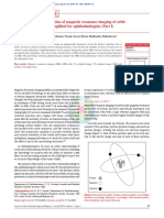 Interpretation of Magnetic Resonance Imaging of Orbit: Simplifi Ed For Ophthalmologists (Part I)