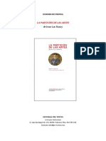 13 032 La Particion de Las Artes PDF