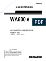 Wa 600-6 Operacion y Mantenimientp PDF