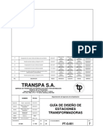 Diseño de estaciones transformadoras