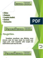 Ibu Pemeriksaan BBL