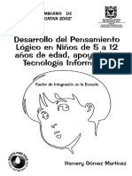 Desarrollo Del Pensamiento Lógico en Niños de 5 A 12 Años PDF