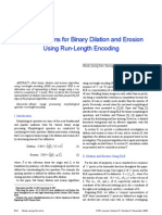 Wook-Joong Et Al - 2005 - Fast Algorithms For Binary Dilation and Erosion Using Run-Length Encoding