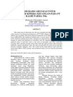 Analisis Rasio Arus Kas Untuk Mengukur Kinerja Keuangan Pada PT Kalbe Farma Tbk.