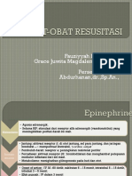 Anestesiologi CSS Obat-Obat Resusitasi