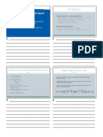 Introduction to Digital Signal Processing