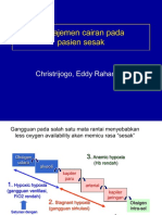 Dr. Dr. Christrijogo, S., SP An. KAR - Manajemen Cairan Pada Pasien Sesak