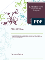 Pathophysiology of Anorectal Disease: Presented By: Abegail Toleroso