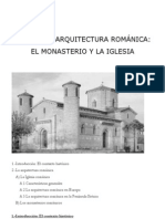 6.Arquitectura románica.El monasterio y la iglesia