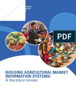 Building Agricultural Market Information Systems:: A Literature Review