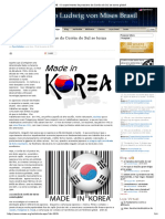 IMB - O Experimento Keynesiano Da Coréia Do Sul Se Torna Global