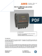 Transmitter For AMS Flue Gas Probes AMS 5200: The Application