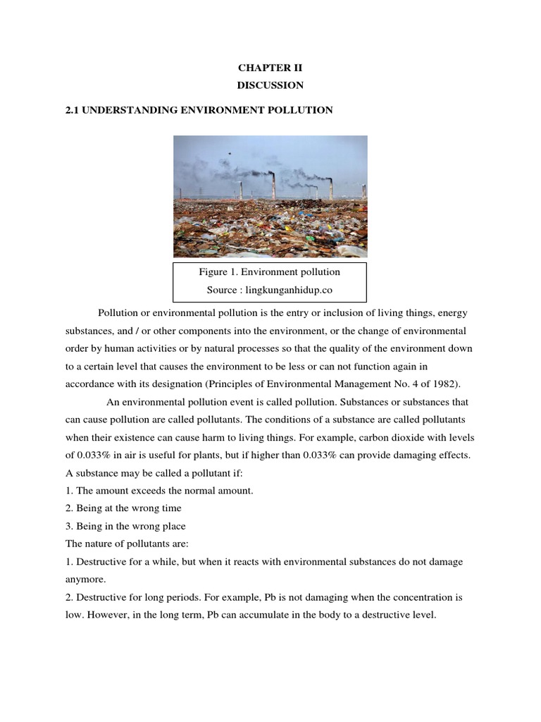 Understanding Environmental Pollution | PDF | Carbon Dioxide | Air ...