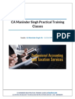 Practical Training GST