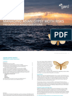 Managing Asian Gypsy Moth Risks: Frequently Asked Questions