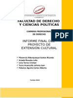 Informe Final Proyecto Extensión Cultural i