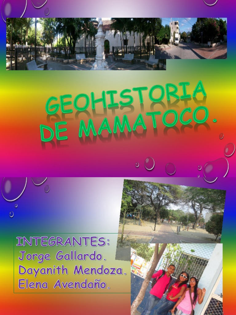 Historia de Mamatoco PDF