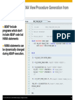 ABAP On SAP HANA - Optimization of Custom ABAP Codes For SAP HANA - Presentation-33