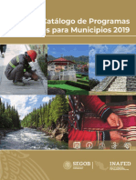 Catalogo Programas Federales 2019 - 2 - PDF