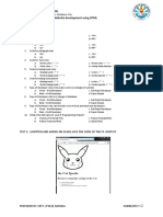 College of Saint Amatiel: TEST 1. Multiple Choice