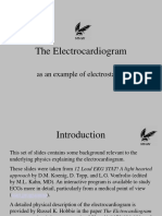 The Electrocardiogram: As An Example of Electrostatics