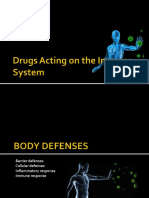 Drugs Acting On The Immune System