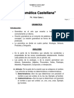 Gramática Castellana