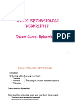 Studi Epidemiologi Deskriptif (Survei Epid)