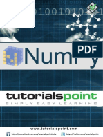 Numpy Tutorial PDF