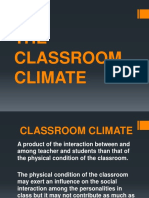 Classroom Climate