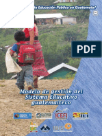 Modelo de Gestión Educativa en Guatemala