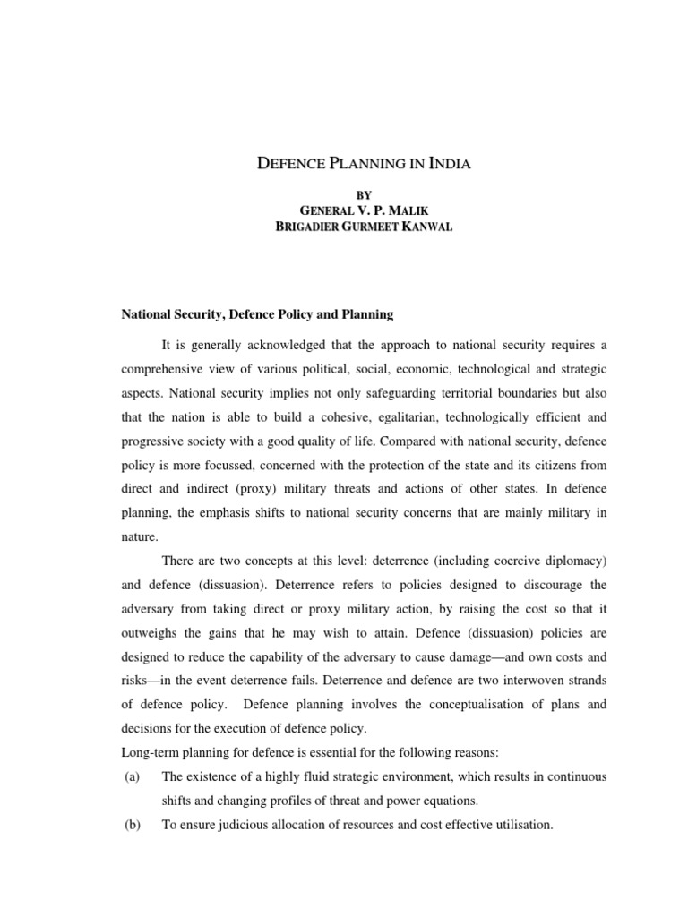 Defence PDF | PDF | Military | National Security