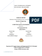 Seminar Report: Submitted in Partial Fulfilment For The Award of Degree of
